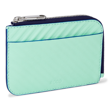 ECCO WALLET CARD CASE ZIPPED GROOVED